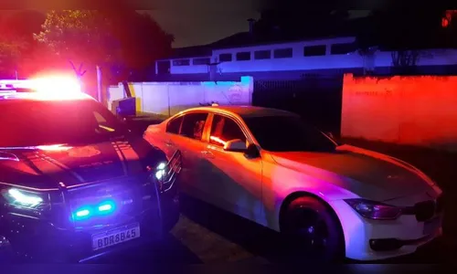 PRF apreende BMW “clonada” em Curitiba 