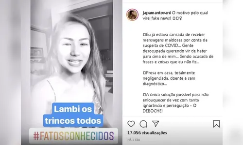 MP processa digital influencer de Cascavel por gerar pânico com vídeo sobre o coronavírus