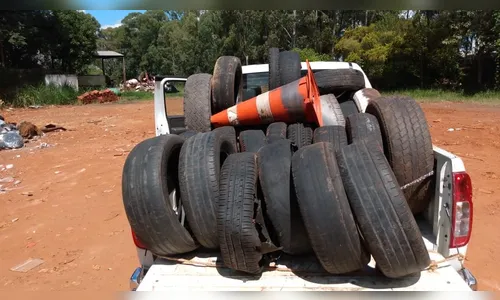 Usina de Reciclagem firma parceria para recolhimento de pneus usados em Arapongas