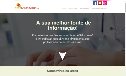 Coronavírus: plataforma atende e orienta mais de 500 pessoas por dia 