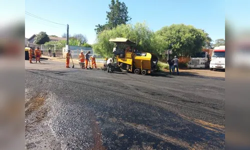 Prefeitura de Faxinal mantém obras de recape
