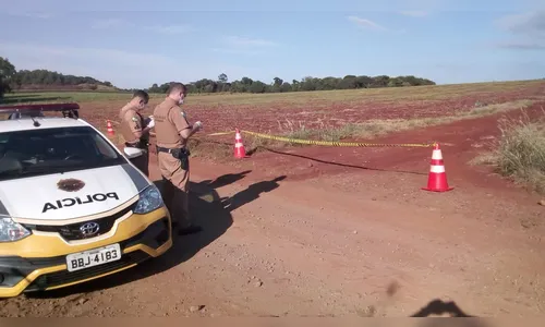 Corpo é encontrado na Estrada Nova Ucrânia em Apucarana; assista