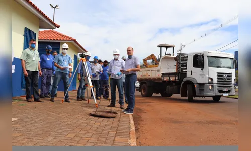 Sanepar amplia rede de esgoto para atender Hospital Regional de Ivaiporã