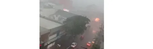 Aproximadamente 20 mil domicílios ficaram sem energia após chuva em Apucarana