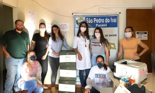 Saúde de São Pedro do Ivaí recebe doação de 100 litros de álcool gel  