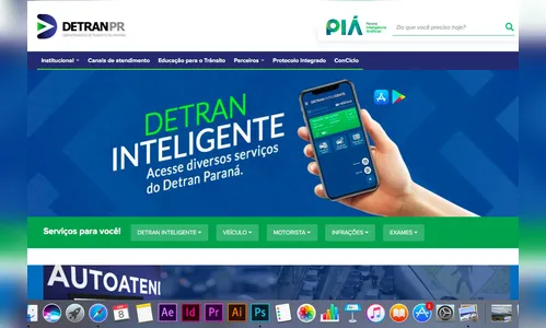 Portal do Detran/PR é avaliado como melhor do País