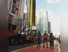 Bombeiros realizam 'serenata' para moradores em isolamento social em Maringá