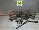Polícia Ambiental apreende arma e autua homem por caça, em São João do Ivaí