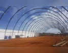 Bolsonaro visita obras de hospital de campanha em Goiás