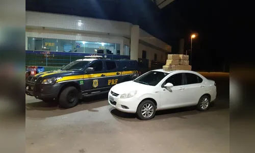 PRF prende no Paraná dupla com maconha em carro roubado no RS