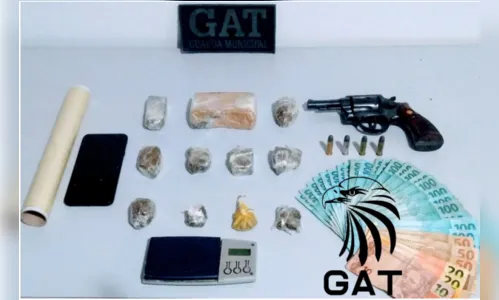 Guarda Municipal prende homem por tráfico e posse ilegal de arma em Arapongas