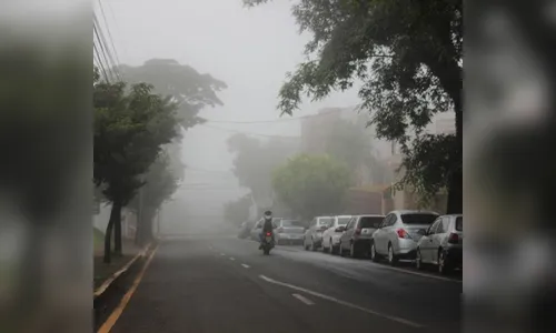 Tempo segue instável e com temperaturas amenas em Apucarana e região
