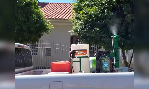 Carro Fumacê realiza 3º ciclo de aplicação de inseticida em São Pedro do Ivaí 