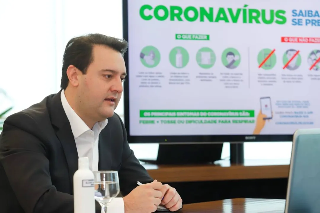 Lançada pelo governador Ratinho Junior, maratona online é promovida pela Superintendência Geral de Inovação, acontece de 24 de abril a 1º de maio. (Foto:  AEN)