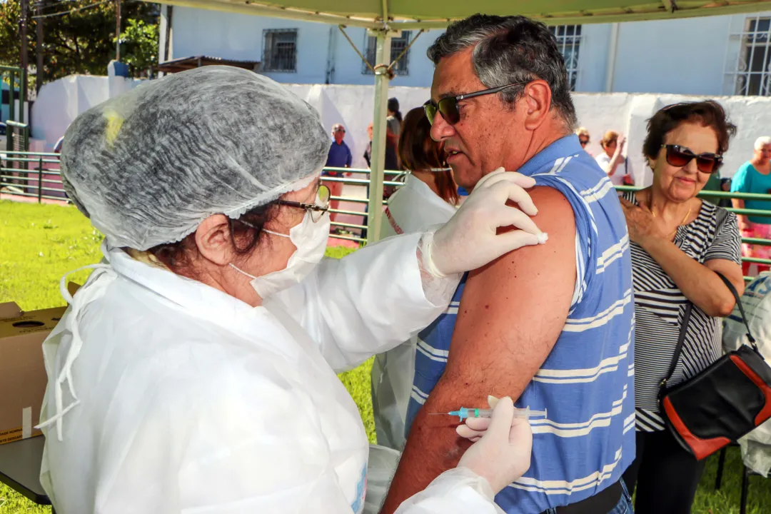 Apucarana inicia nesta quinta-feira a 2ª etapa da vacinação contra gripe