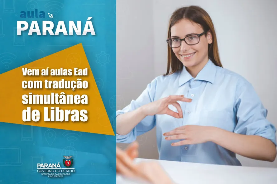 Educação vai adotar tradução simultânea de libras em aulas EaD