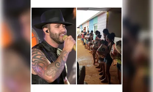 Gusttavo Lima anuncia construção de casas para famílias em situação de vulnerabilidade social em Goiânia