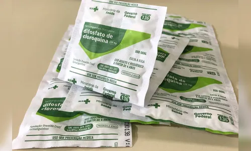 Saúde abastece regionais e hospitais com cloroquina