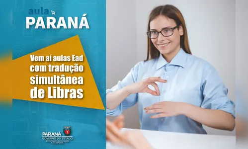 Educação vai adotar tradução simultânea de libras em aulas EaD