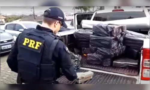 Polícia Federal e PRF prendem quarteto com meia tonelada de maconha