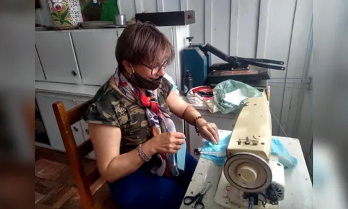 Assistência Social confecciona máscaras para distribuição a população de Ivaiporã