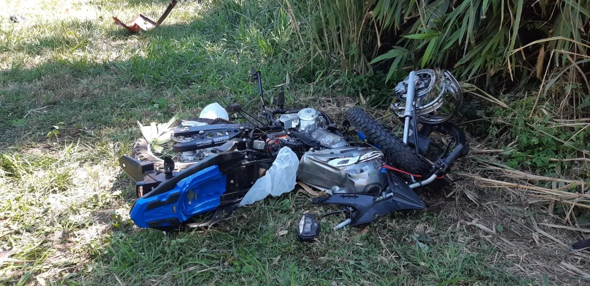 Acidente mata casal de motociclistas na PR-153 em Santo Antônio da Platina