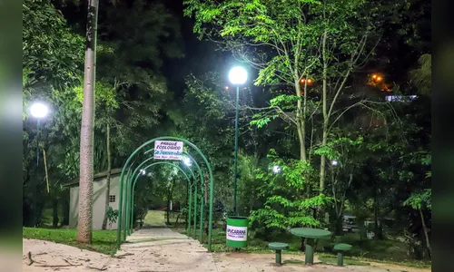 Prefeitura de Apucarana conclui nova iluminação do Parque Biguaçu