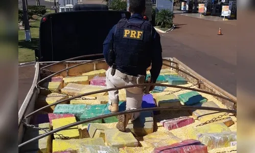 PRF apreende mais de 1 tonelada de maconha em Toledo