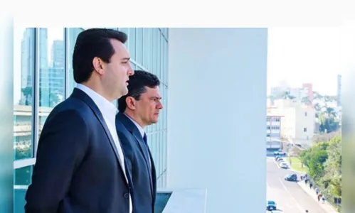 Ratinho Jr liga para Moro antes de demissão e posta: “Paraná te recebe de braços abertos”