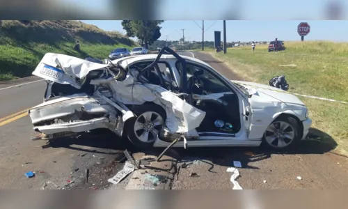 
						
							Acidente provoca a morte de criança de um ano na Avenida Brasil, em Apucarana 
						
						