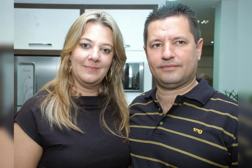   Ana Paula Fuganti e o esposo Renato Lachi 