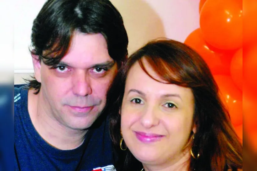   Márcia Borges e o esposo Marcos Borges  
