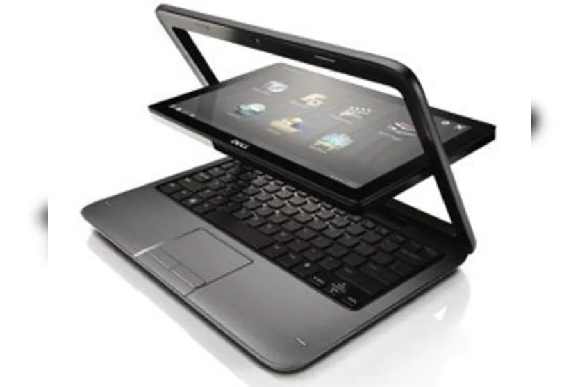   Tela reversível de 10 polegadas do 'Inspiron Duo' possibilita usá-lo como tablet e netbook. 