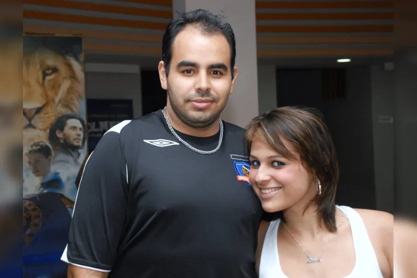   Luciano Rocha e Sara de Souza, curtiram os lançamentos da telona no G7 Cinema, no Shopping CentroNorte  