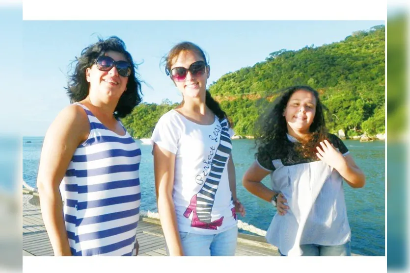   Cláudia, Mariana e Ana Luísa Quessada Pianovski, em click de Marcelo Rissato 