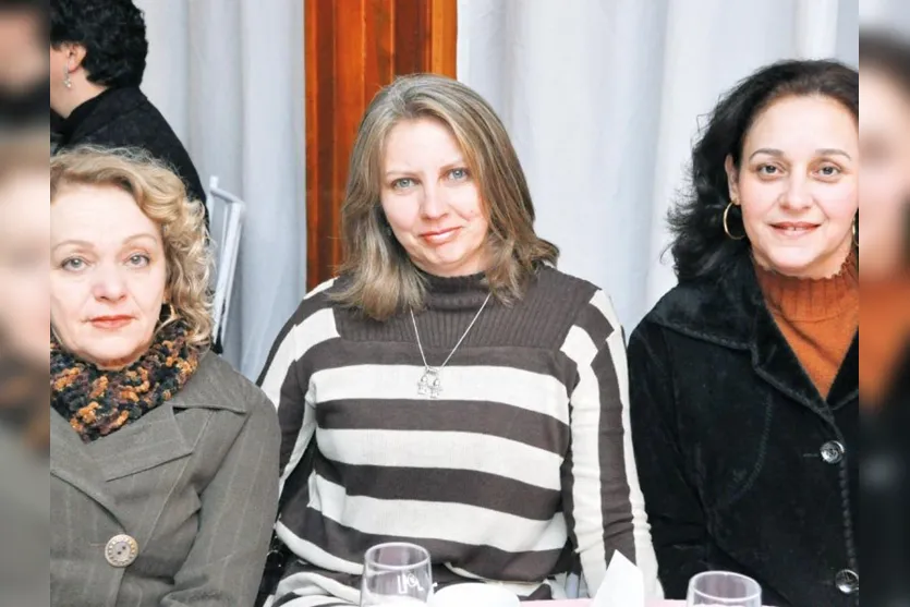   Irene Colauto, Iluene Marezi e Angela Gimeni Silva 