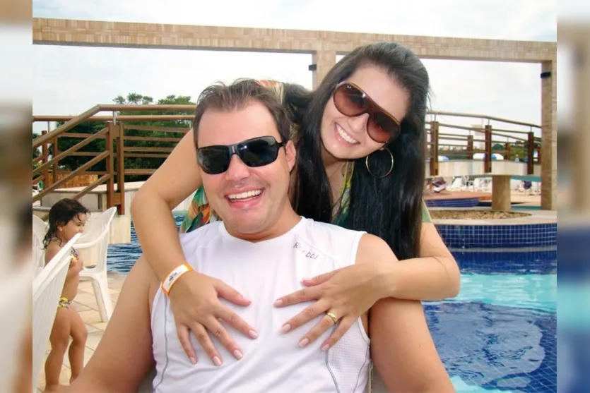  O advogado Rafael Damião e a esposa Andréa Damião curtiram dias de descanso no Aguativa Golf Resort 