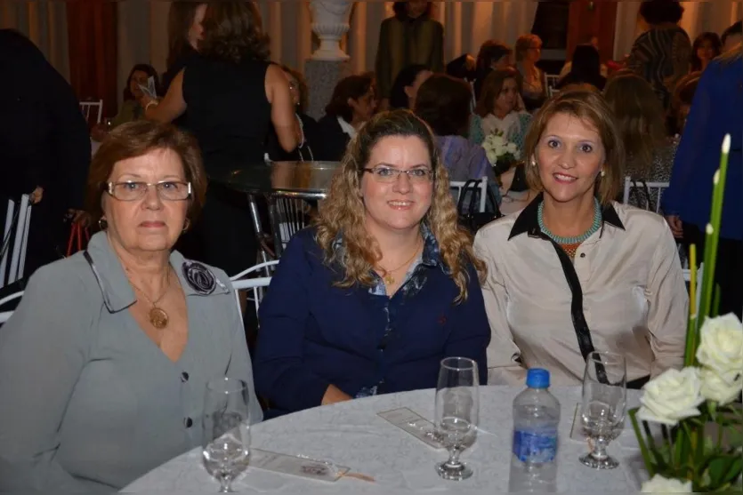   Marly Suely Peres, Márcia Eliana e Lucia Longli 