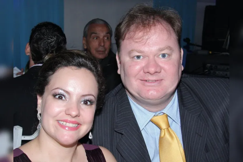   O advogado Marco Aurélio Ceranto e a esposa Melissa Sessak  