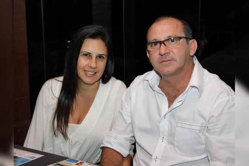   Eliana e Osvaldo Rechi, no Seu João Restaurante 