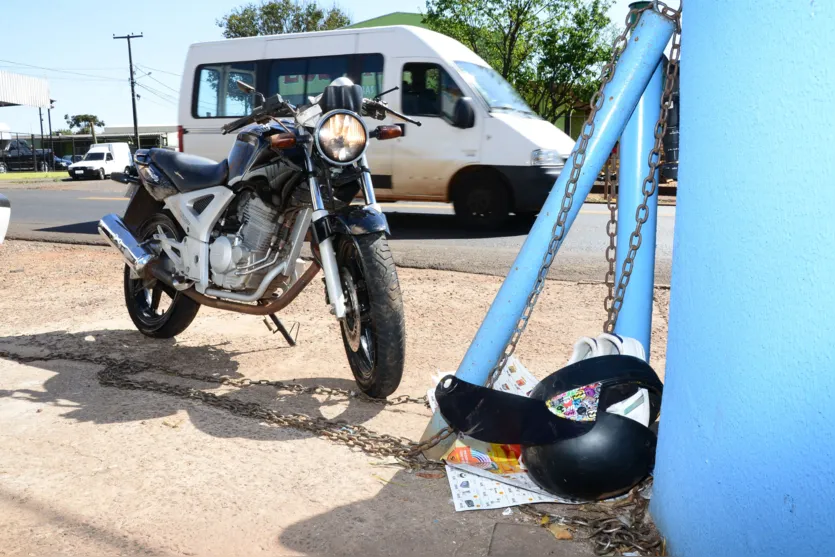  Vítima estava em uma motocicleta (placas ALQ 1592) - Foto: Delair Garcia 
