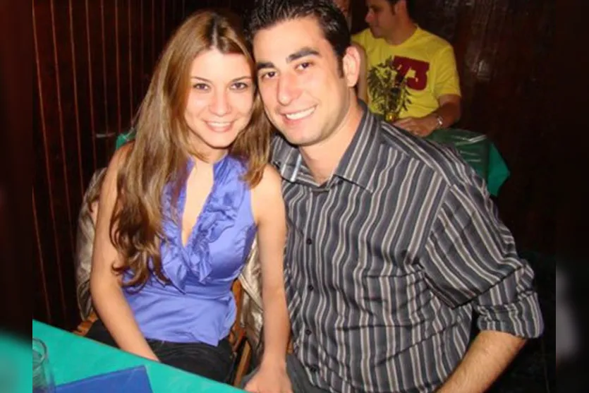  Daniele Fernandes e o noivo Evandre Mafrin 