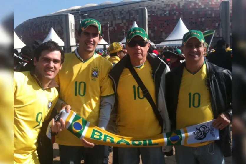   Robson Begalli, Rodrigo Begalli, Manoel Martins e João Begalli  