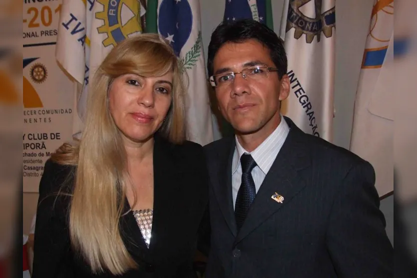   Elza Moraes e o esposo Roberto  