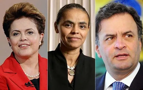 Datafolha: No RJ, Marina e Dilma tÃªm 34% e AÃ©cio, 14% - Foto: Arquivo
