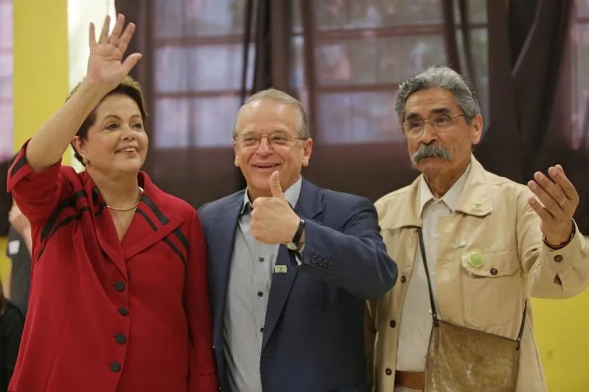 Dilma retorna a Brasília ainda na manhã deste domingo - Foto: Guilherme Santos/ UPPRS