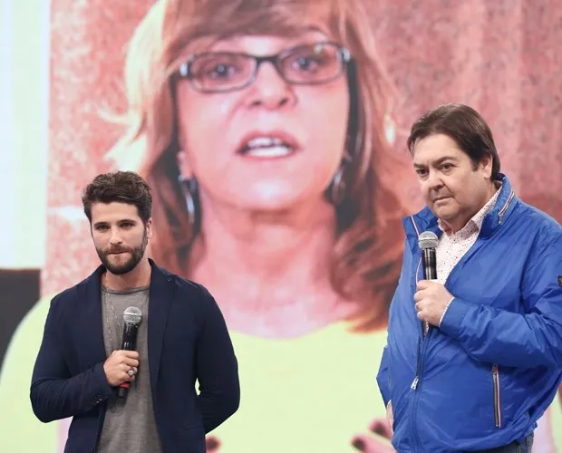 Gloria Perez é só elogios a Bruno Gagliasso (Foto: Inácio Moraes/TV Globo)