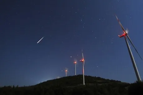 Chuva de meteoros do Cometa Halley passa hoje pela Terra