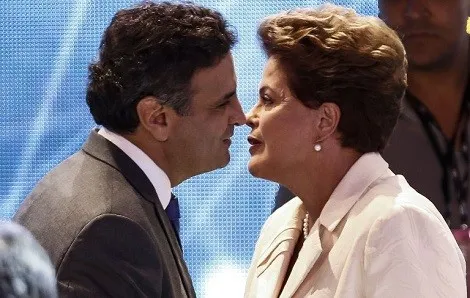 Em último programa de rádio, Dilma e Aécio priorizam falas de aliados