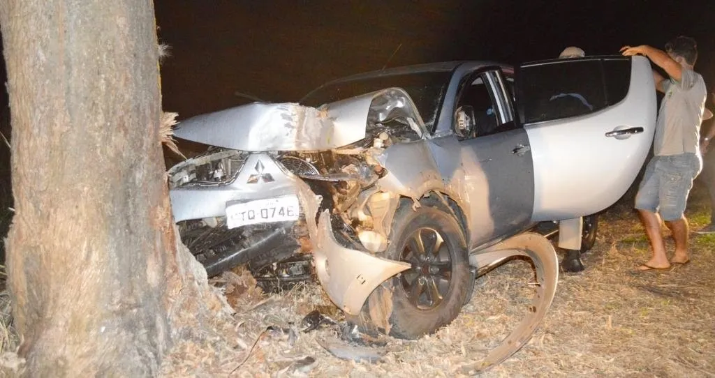Casal de irmãos apucaranenses fica ferido em acidente - Foto: blog do Barimbau